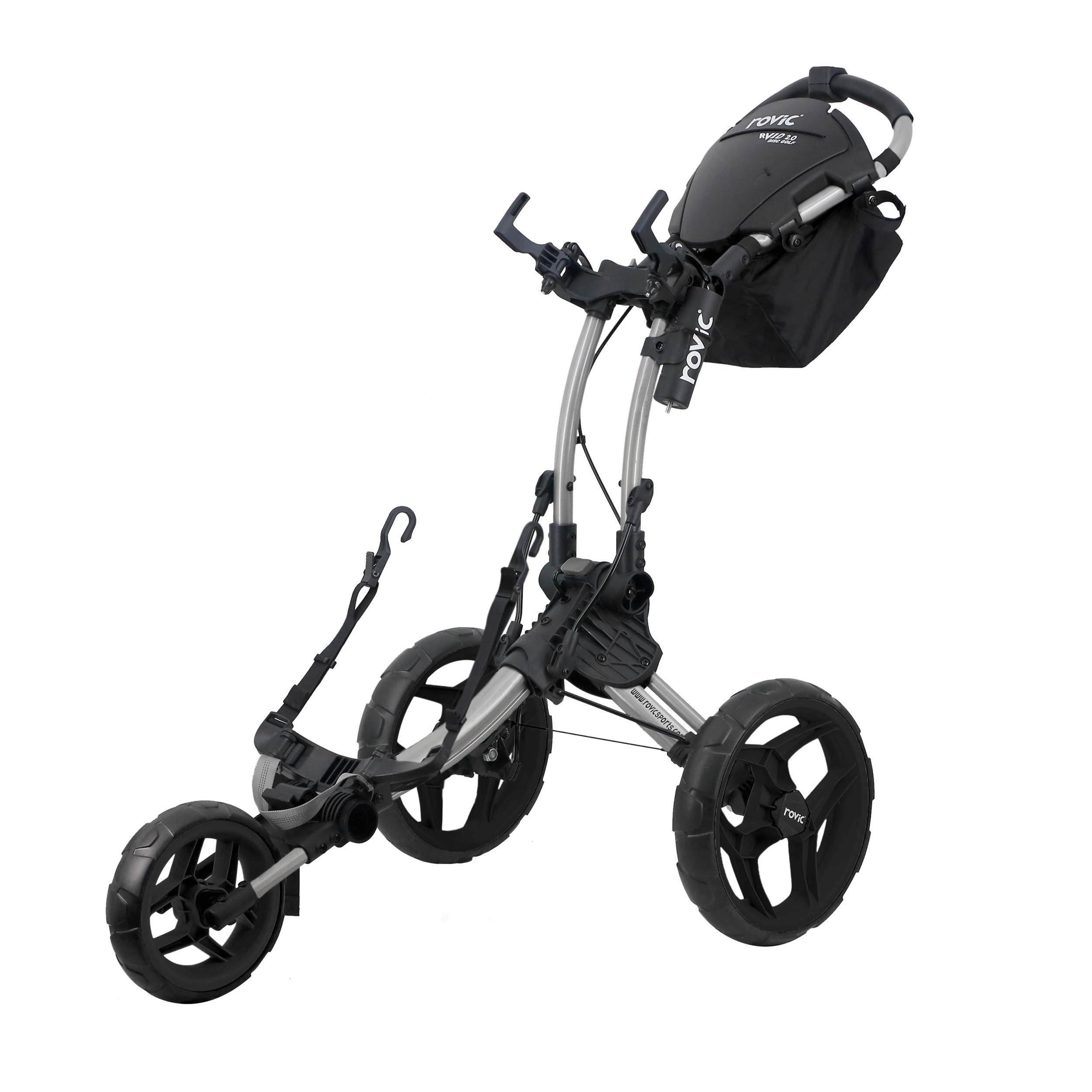 Rovic RV1D 2.0 Disc Golf Cart - CLICGEAR | ROVIC USA
