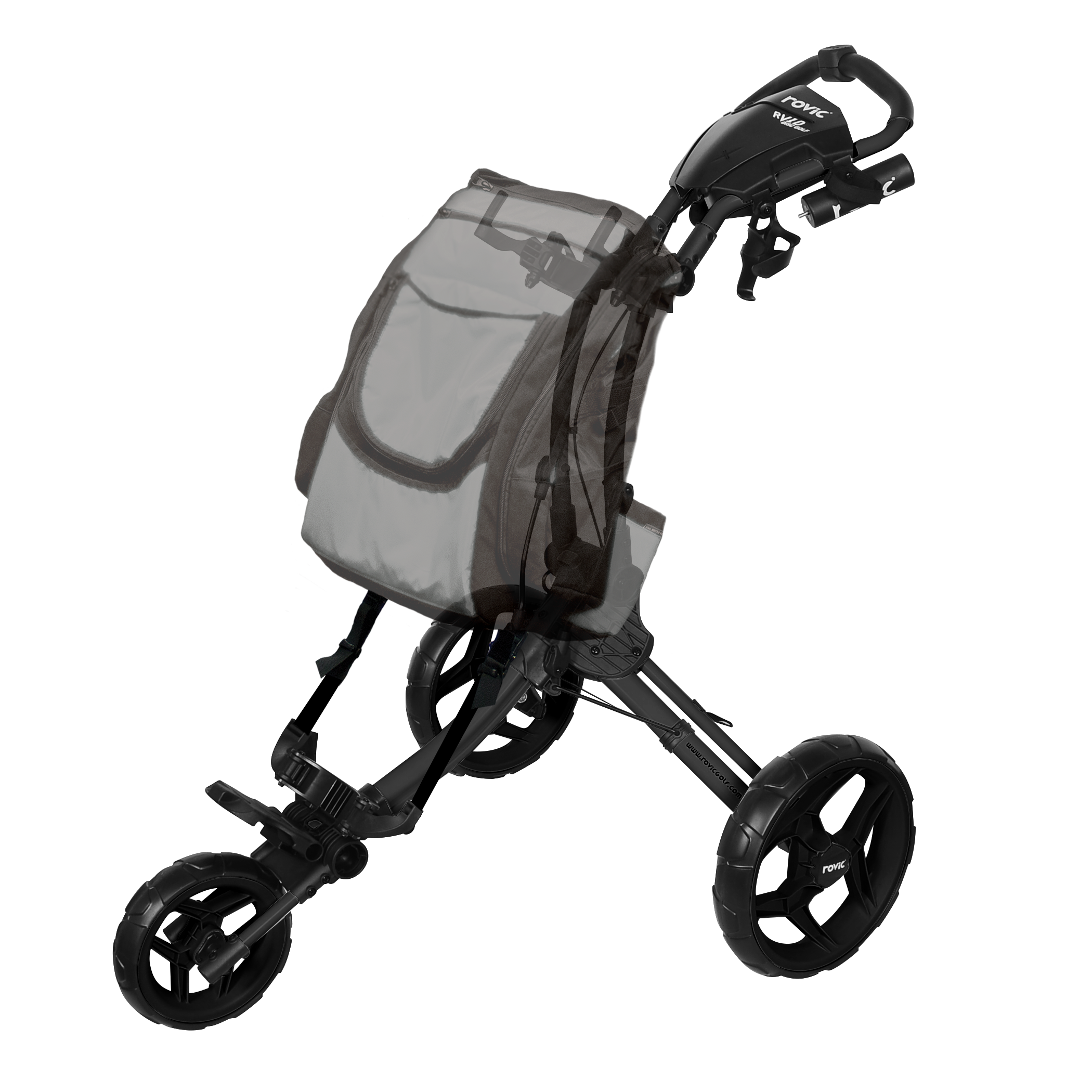 Rovic RV1D Disc Golf Cart - CLICGEAR | ROVIC USA