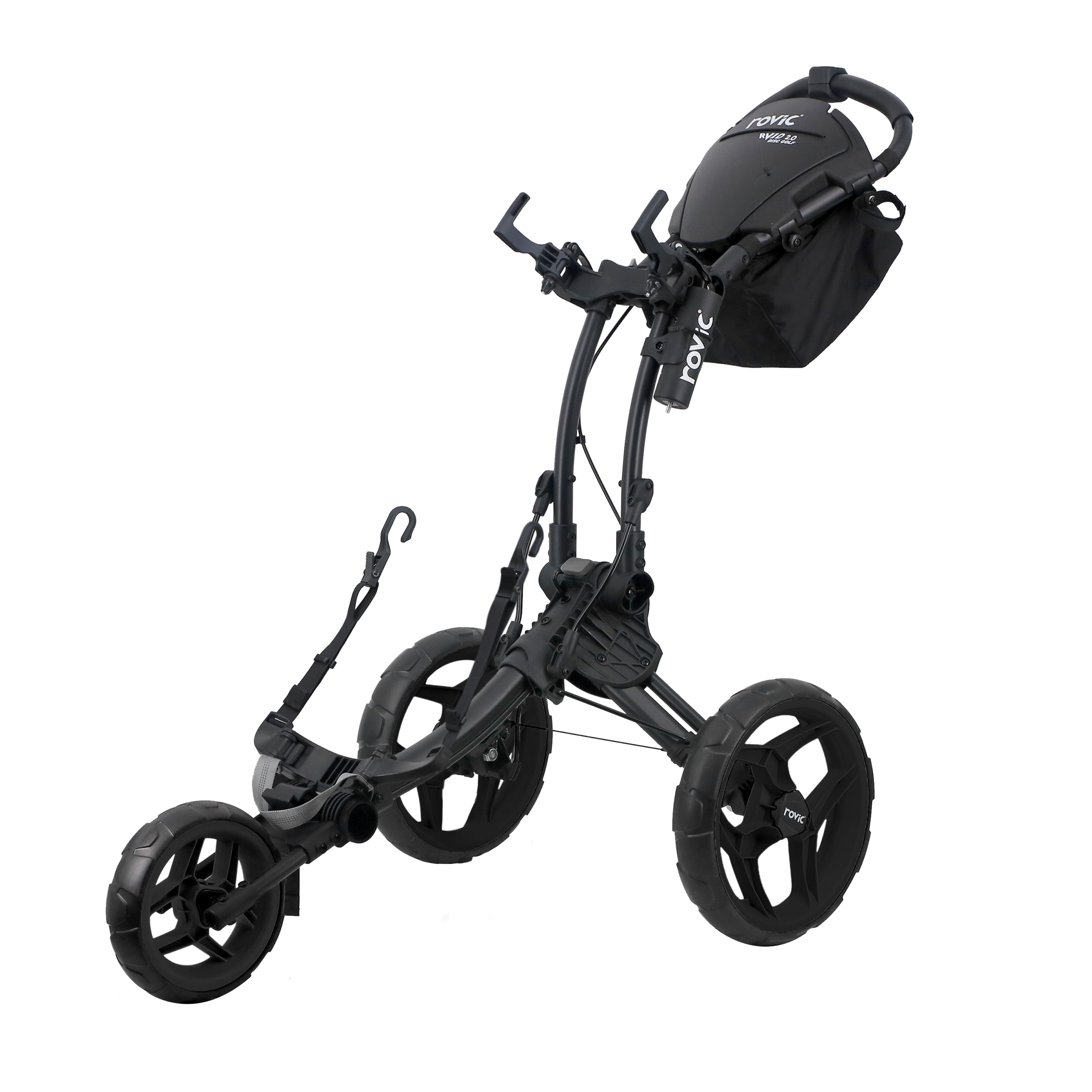 Rovic RV1D 2.0 Disc Golf Cart - CLICGEAR | ROVIC USA