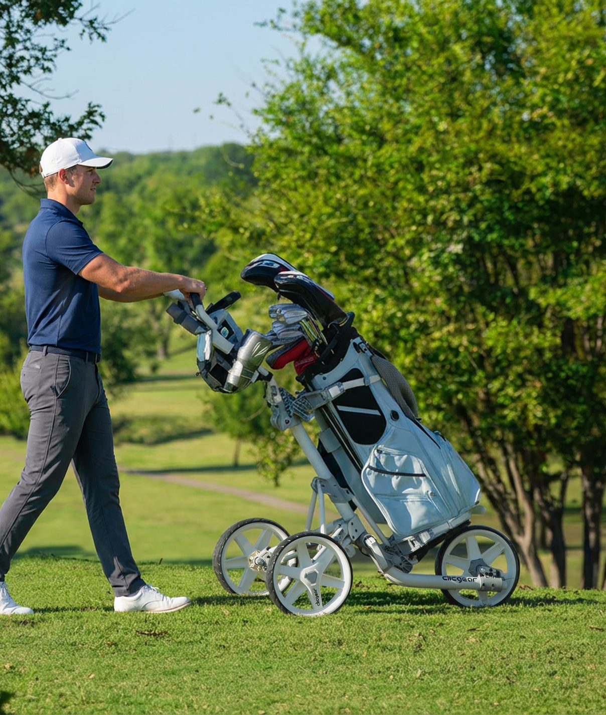 Official Clicgear Website | Golf Push Carts + Free Warranty