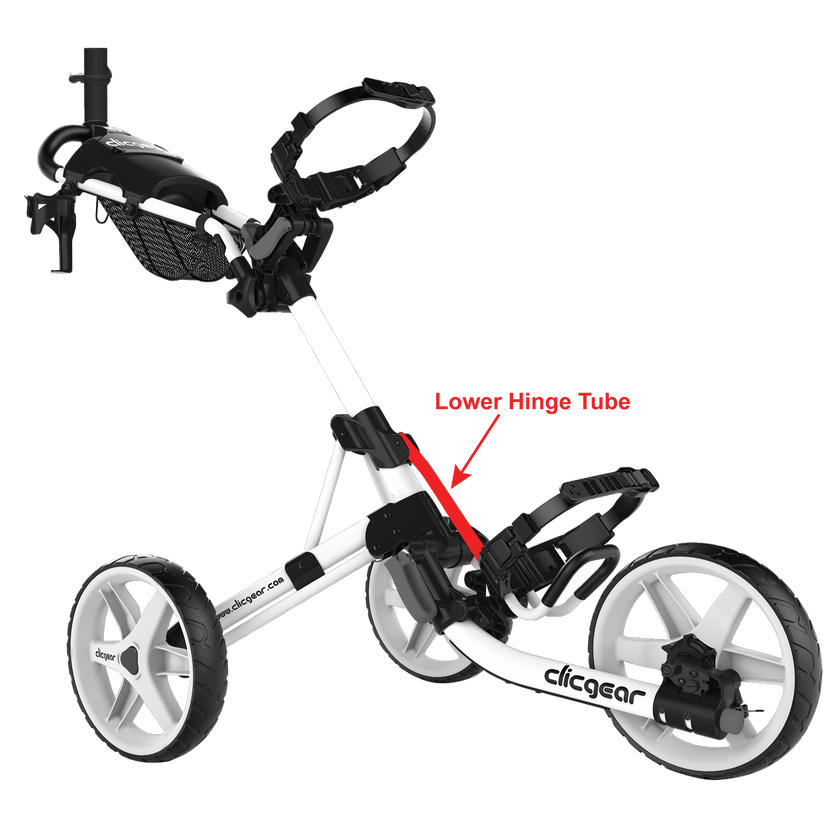 Clicgear Model 1.0 ~ 4.0 Lower Hinge Tube - CLICGEAR | ROVIC USA