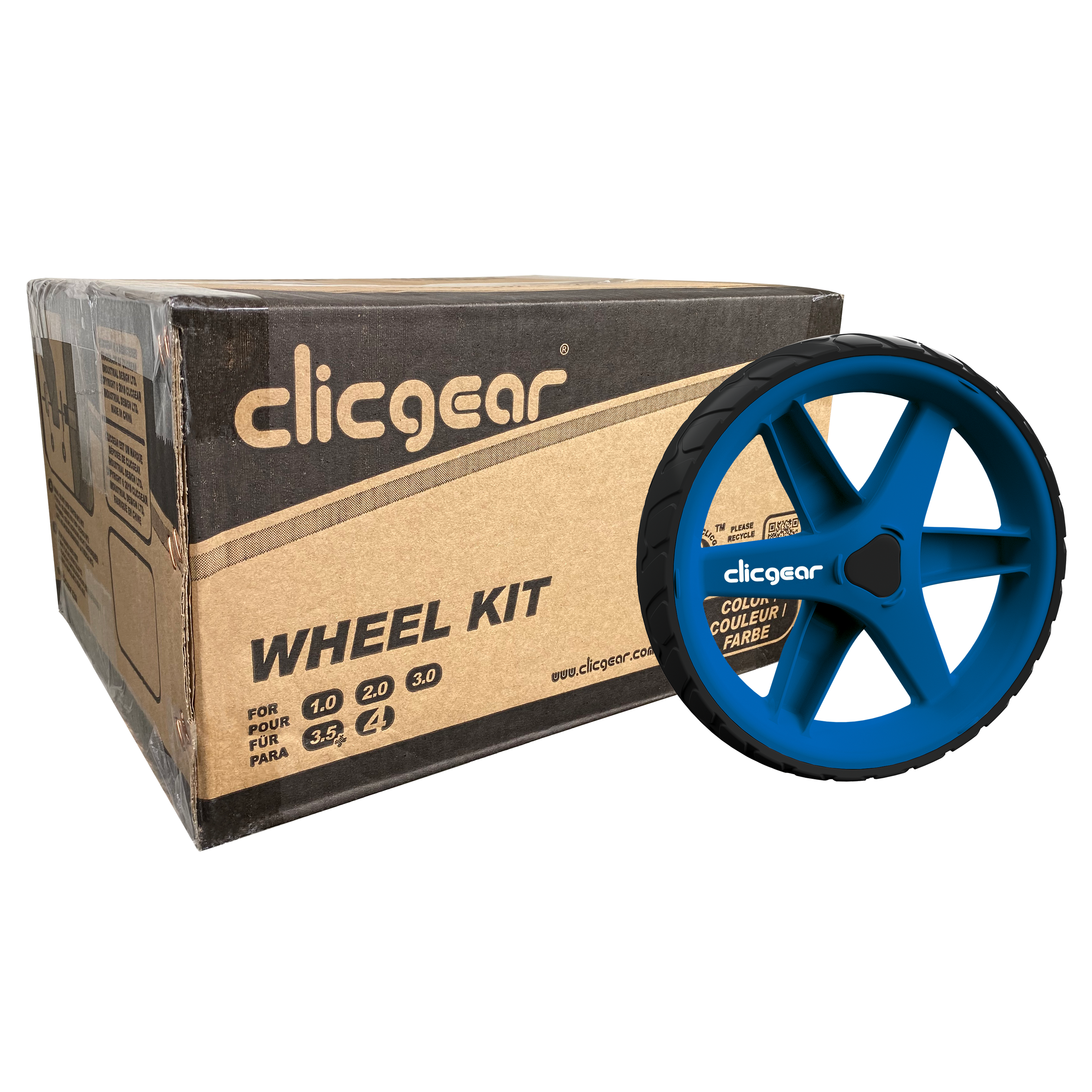 Clicgear Model 1.0 ~ 4.0 Wheel Kits - CLICGEAR | ROVIC USA