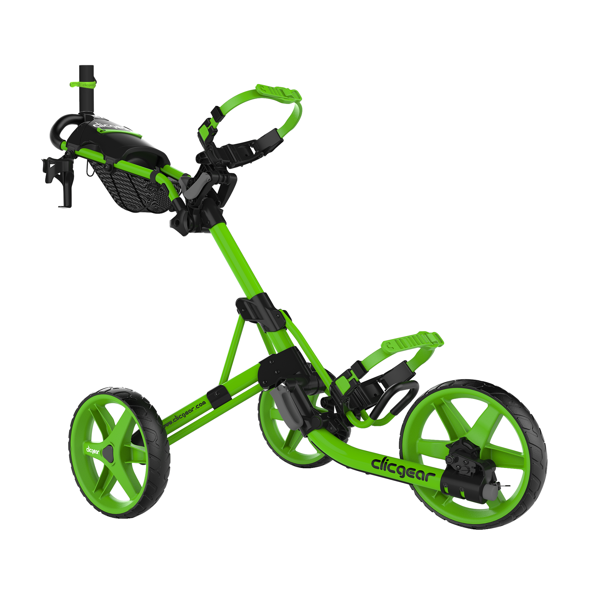 ゴルフ 手押しカート クリックギア モデル4.0 折りたたみ 3輪