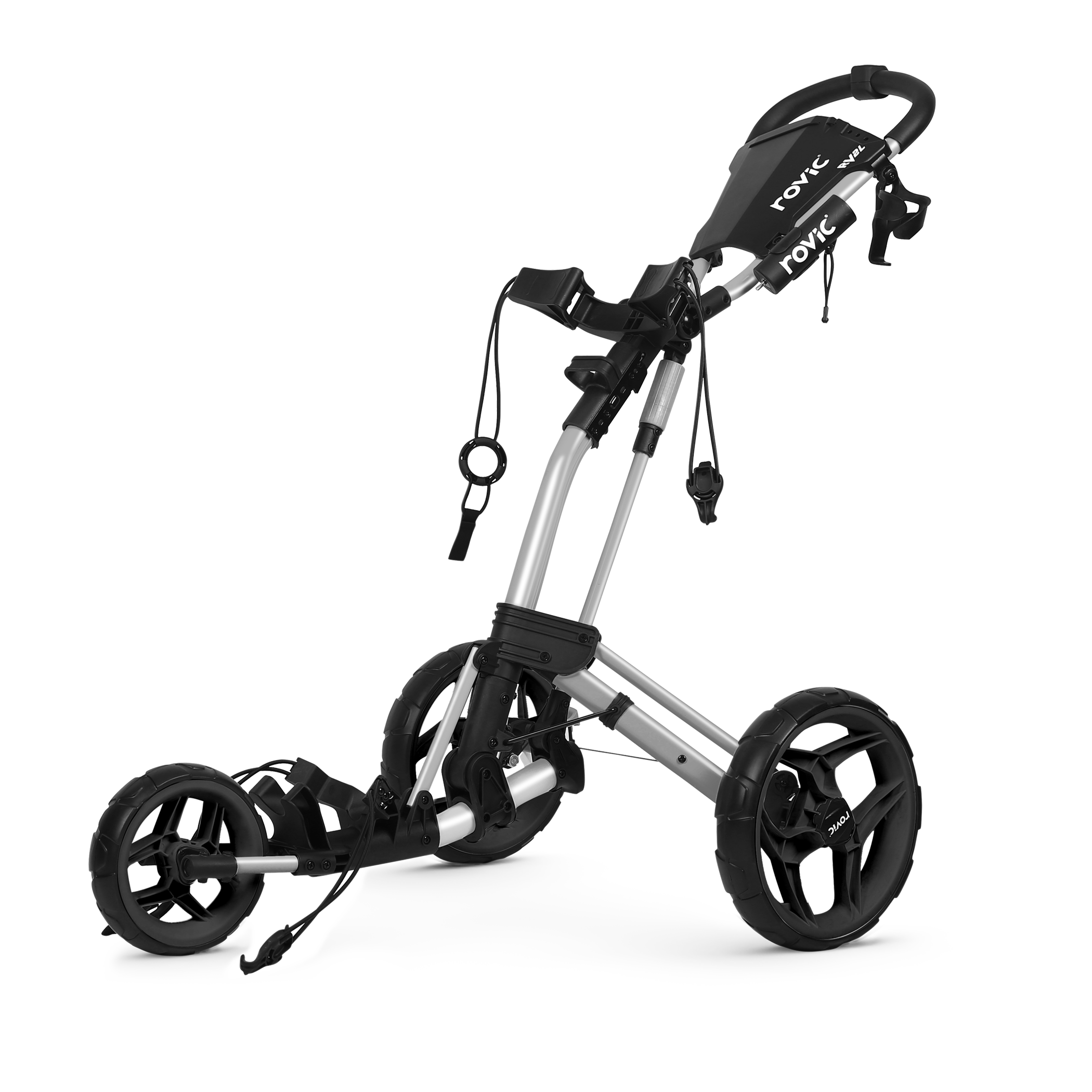 美品大特価!袋付き!クリックギア ゴルフプッシュカート ROVIC RV2L Rovic RV2L Golf Push Cart